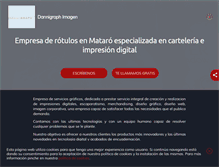Tablet Screenshot of impresionrotulacionmataro.com